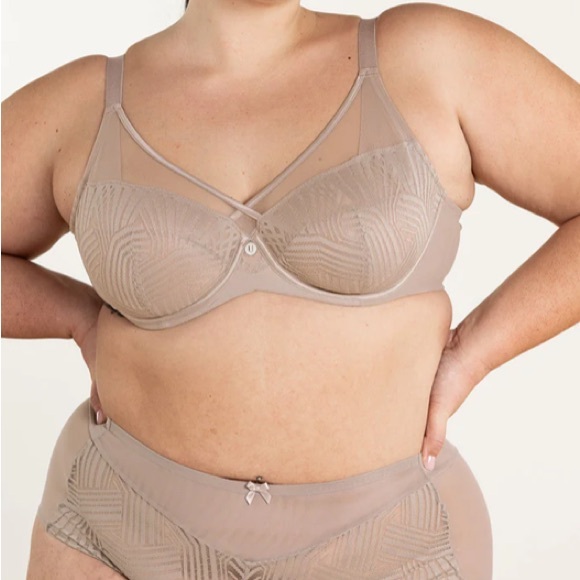 UNDERSTANCE BRA “PHOEBE”•FULL COBERAGE•FLEX-WIRE•SIZES AVAILABLE: 44H & 46D•NEW - Picture 2 of 6